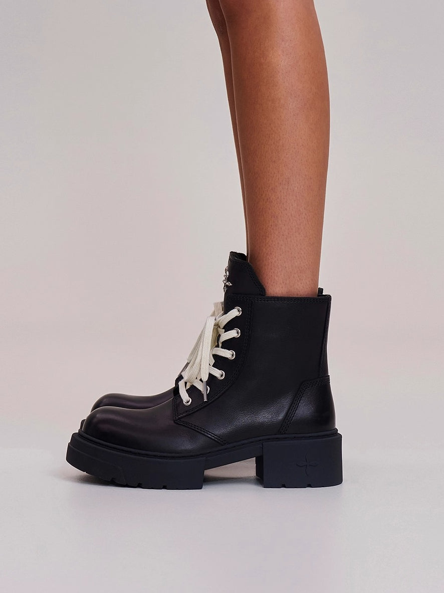 Nomad Leather Biker Boots