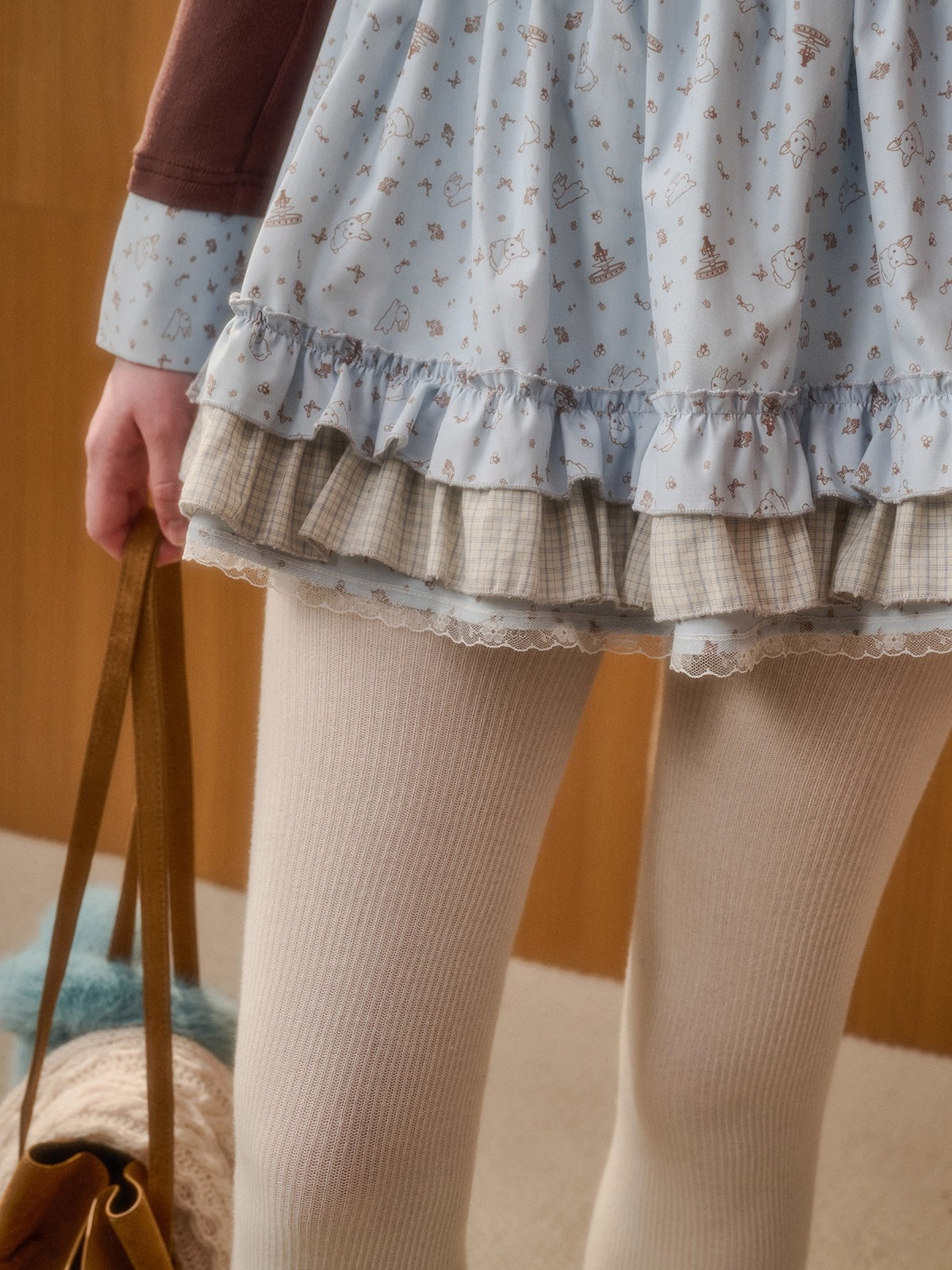 Tundra Bunny Original Printed Two-Piece Set