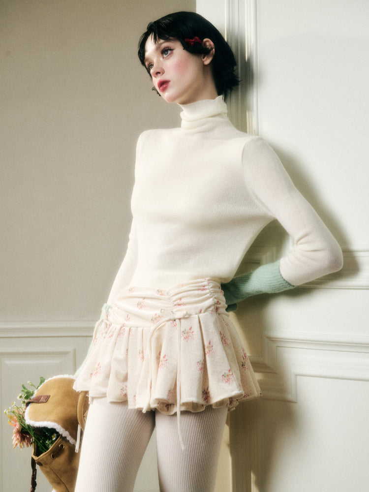 Velvet Mini Skirt - CHINASQUAD