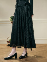 Lace Floral Asymmetrical Off-Shoulder Top & Skirt Set - CHINASQUAD