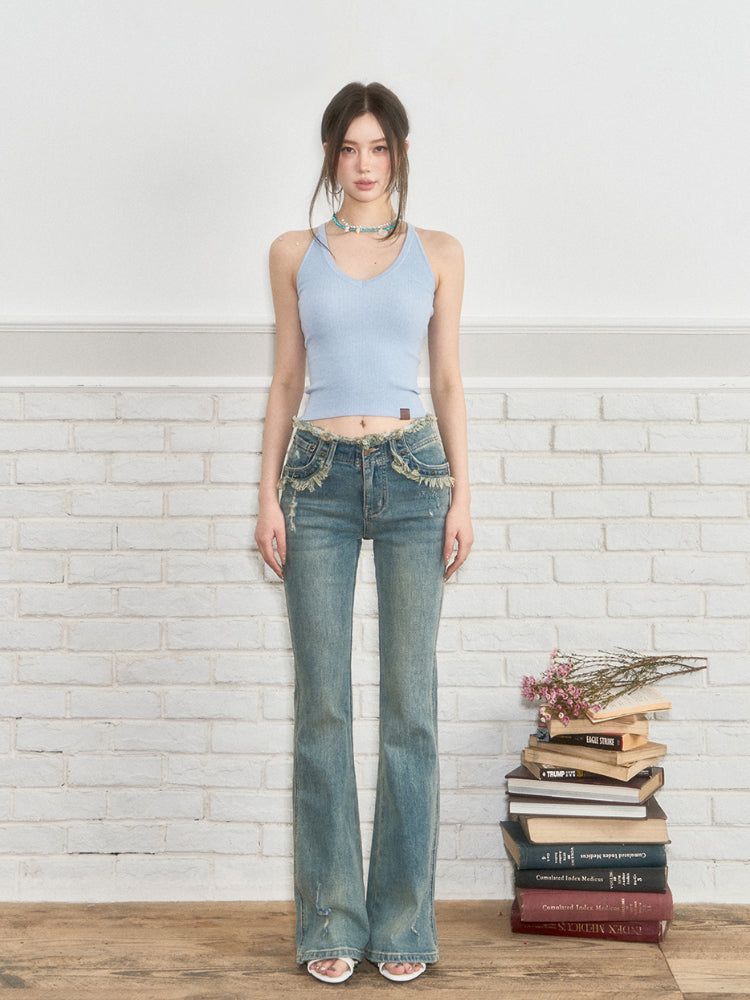 Woolen Camisole Vest - CHINASQUAD