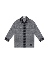 Plaid Patchwork Wool-Blend Coat - CHINASQUAD