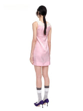Spliced Strap Dress - CHINASQUAD