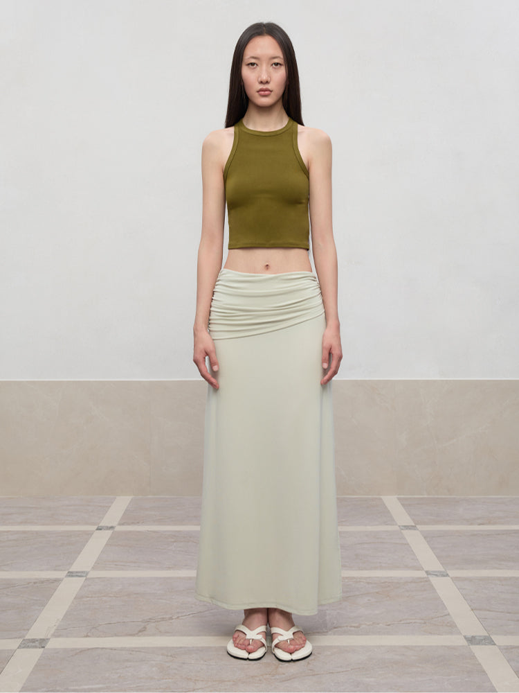 High Elastic Sleeveless I-Back Vest