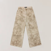 Wild Diamond Handcrafted Wide-Leg Denim Pants - CHINASQUAD