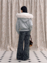 Faux Fur Lined Zipper Fur Collar Jacket - CHINASQUAD