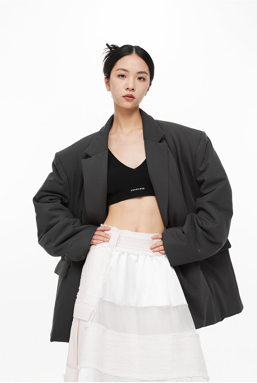 Double-Breasted Suit Jacket - CHINASQUAD