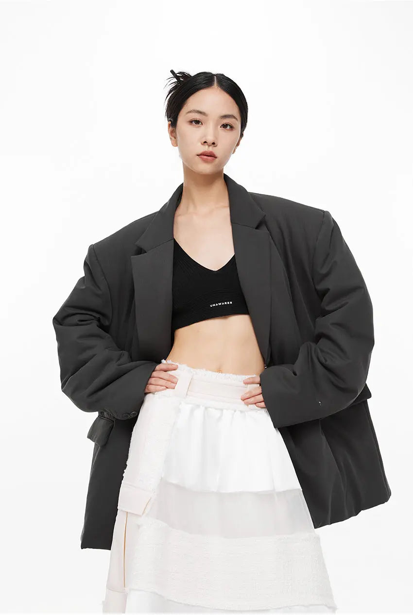 Double-Breasted Suit Jacket - CHINASQUAD