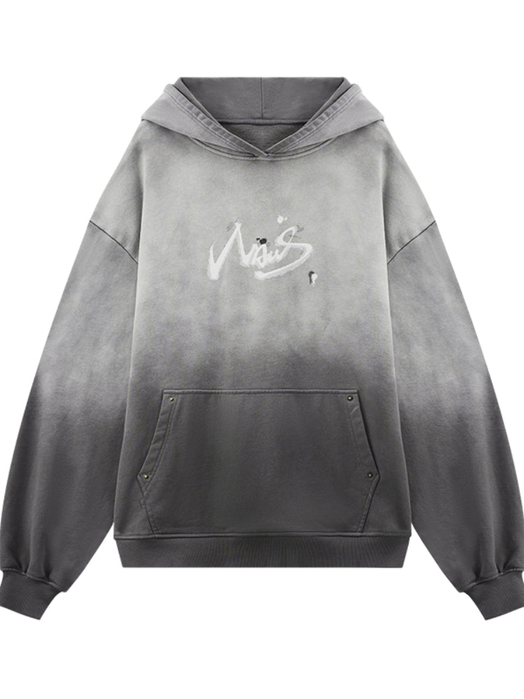 Vintage Gradient Wash Hoodie - CHINASQUAD