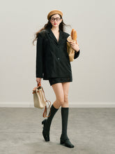 Black & White Embroidered Hollow Out Skirt - CHINASQUAD