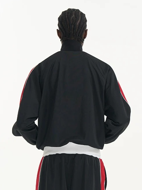 Sport Print Panel Jacket