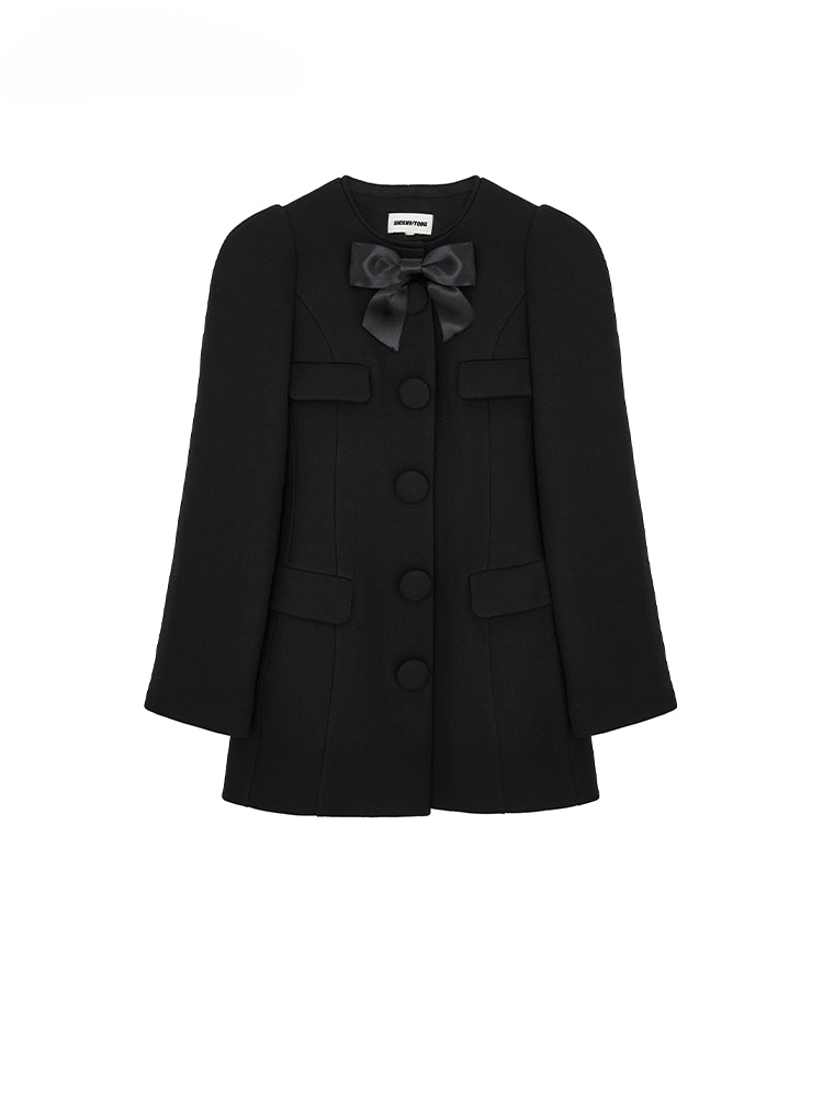 Wool Blend Belted Jacket - CHINASQUAD