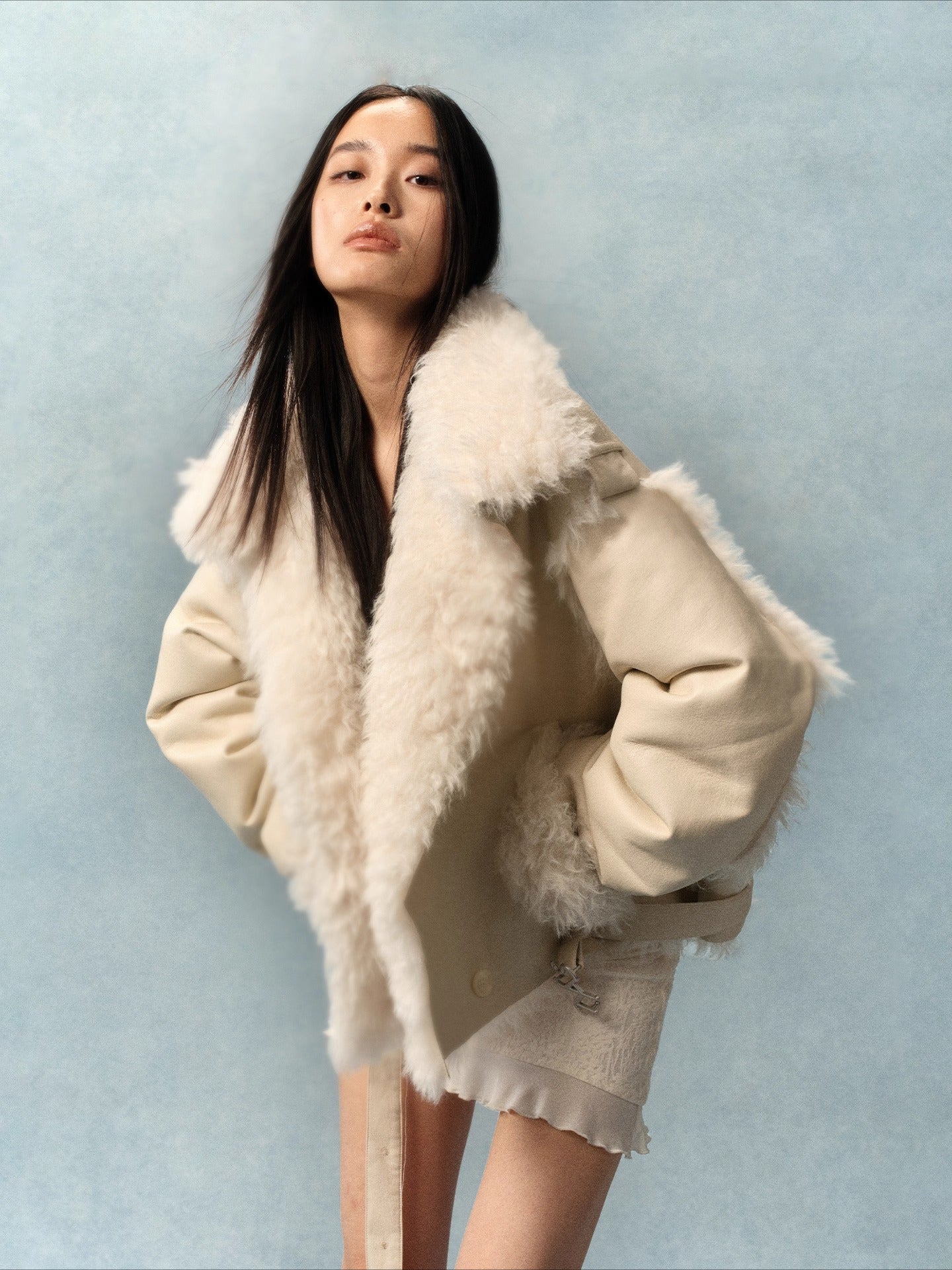 Will Faux Shearling PU Jacket