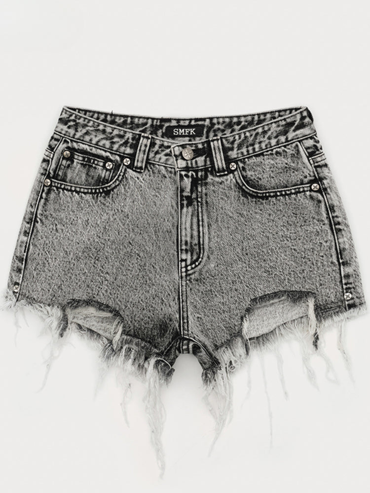 Spring/Summer New - Arrival Loose - Fit Denim Shorts - CHINASQUAD