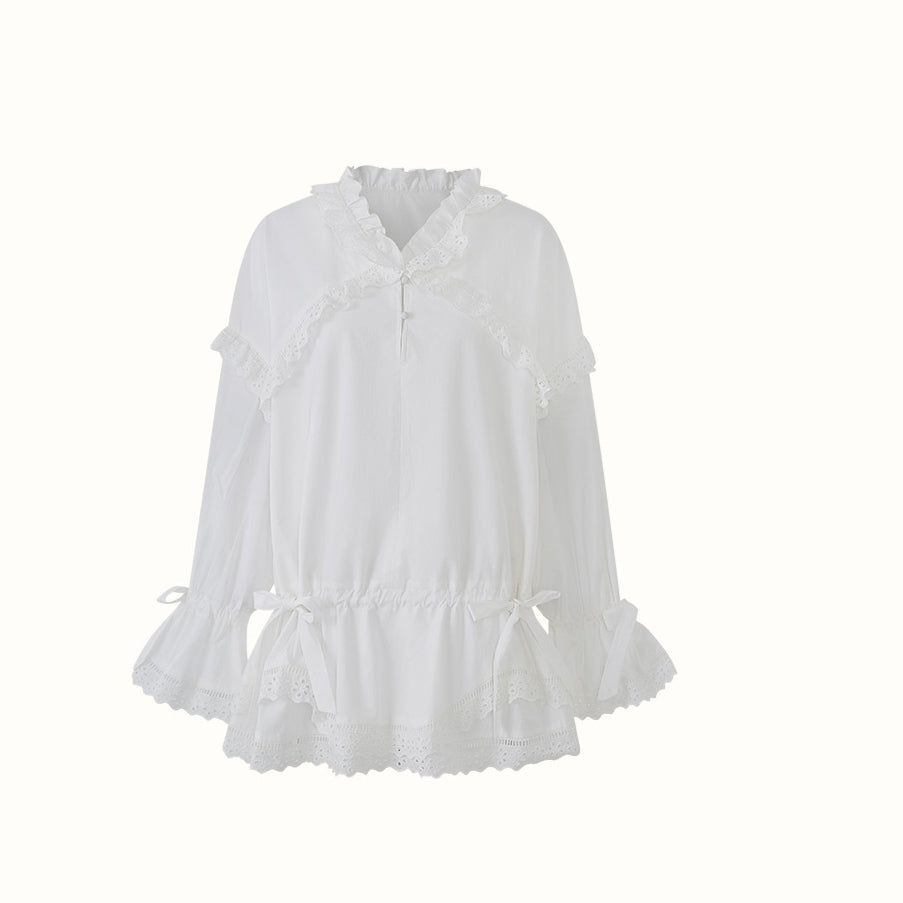 Soft Cloud Organic Cotton Embroidered Dress