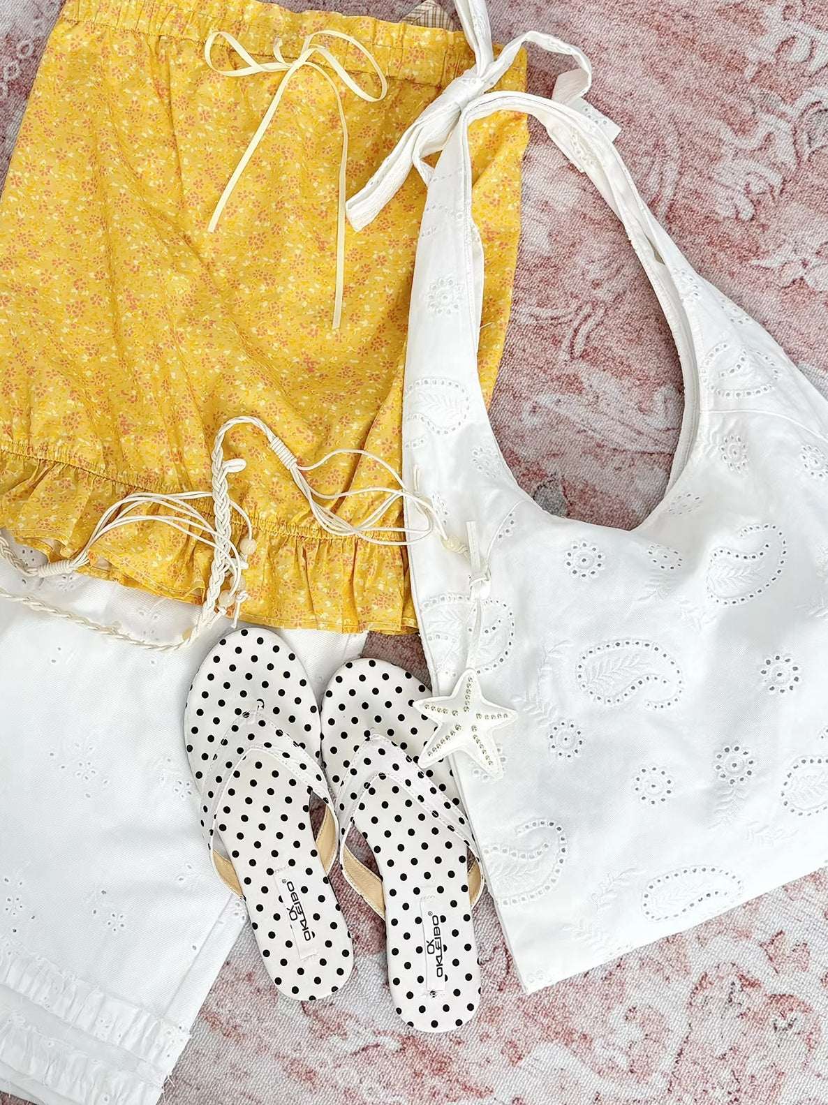 Vintage Star Canvas Tote Bag