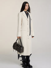 Long Woolen Blazer Coat - CHINASQUAD