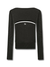 Wool Real Two-piece Layered Knit Crewneck - CHINASQUAD