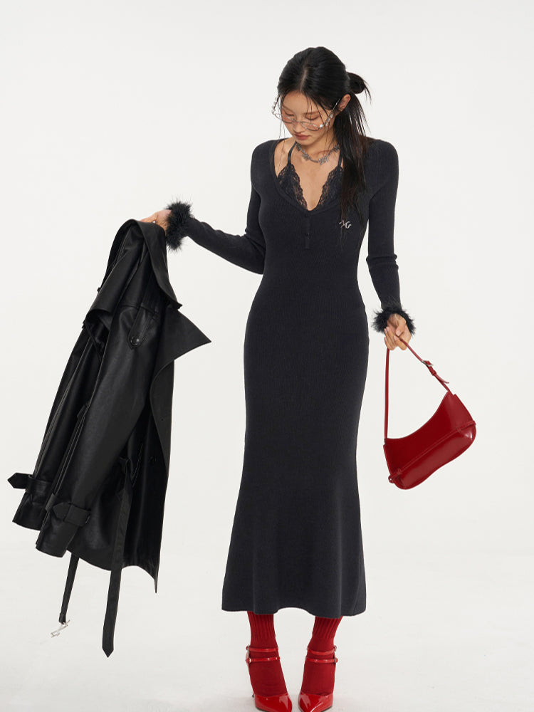 Classic PU Trench Leather Jackets - CHINASQUAD