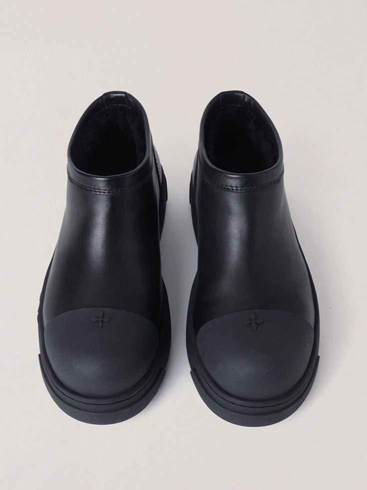 Cross Relic Sherpa Leather Snow Boots