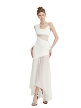 Ayla Slit Full-Skirt Dress - CHINASQUAD