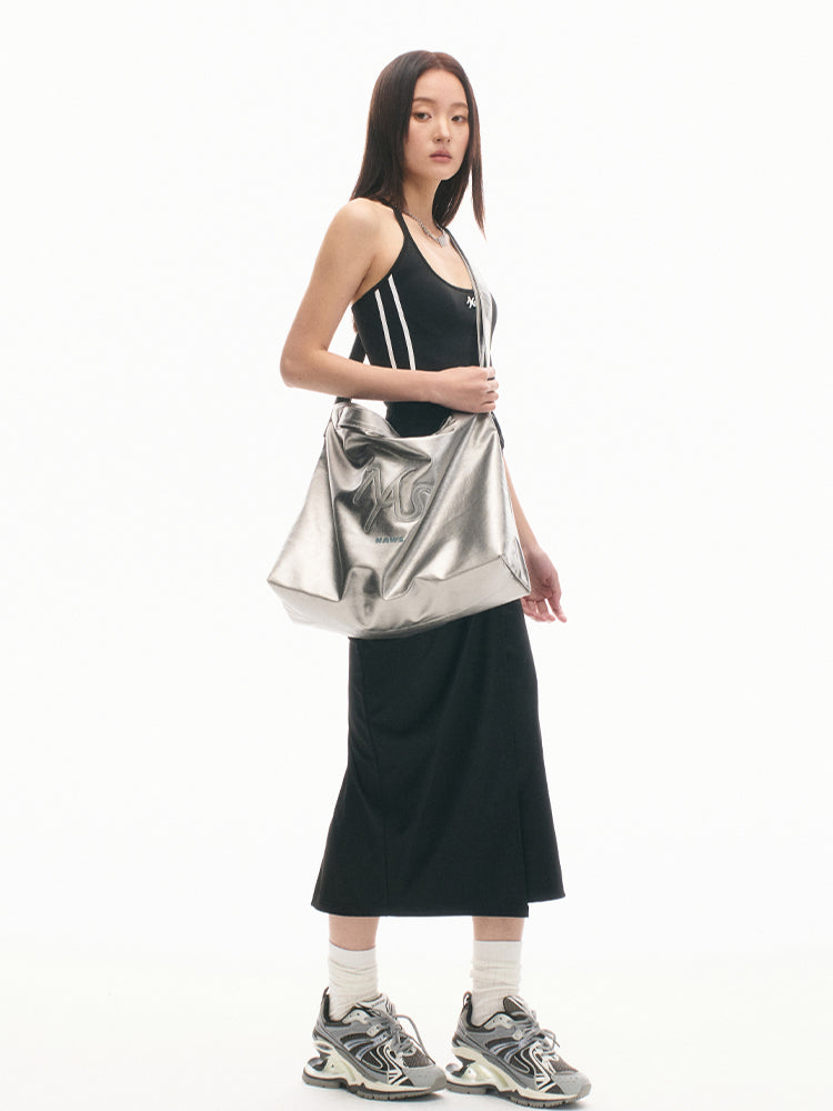 Adjustable Strap Logo Tote Bag - CHINASQUAD
