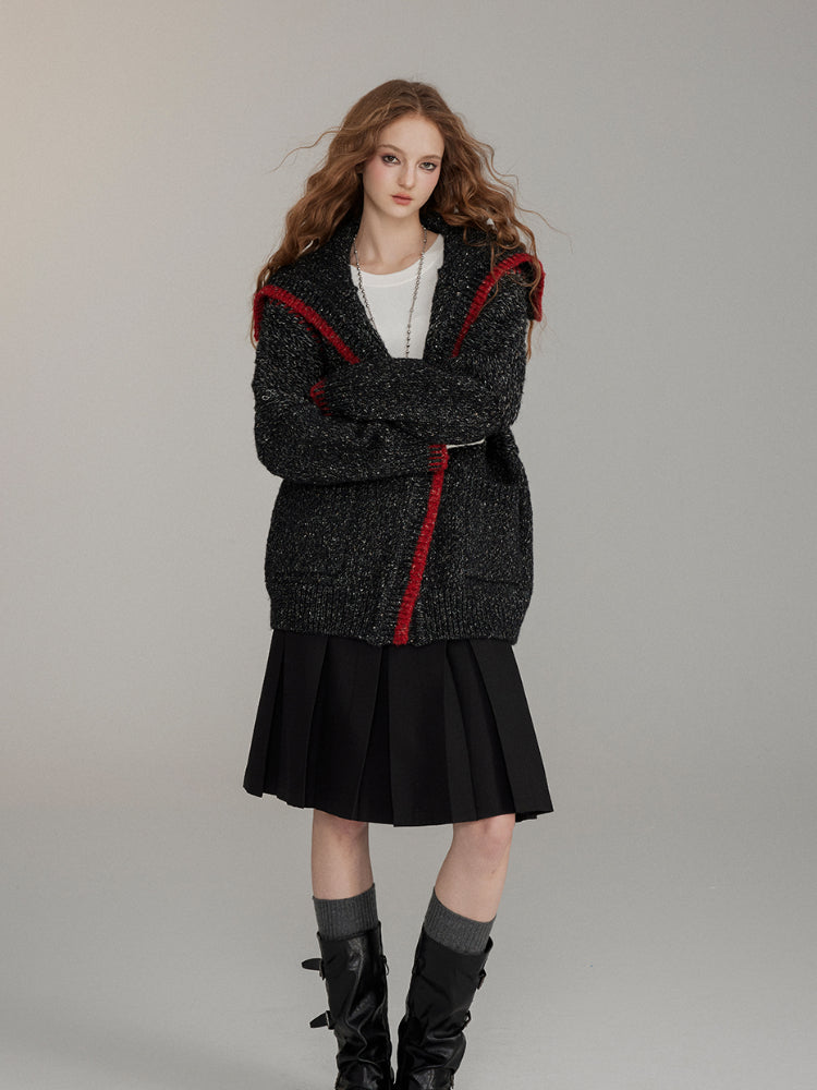 VIAPITTI Wool Blend Cardigan - CHINASQUAD