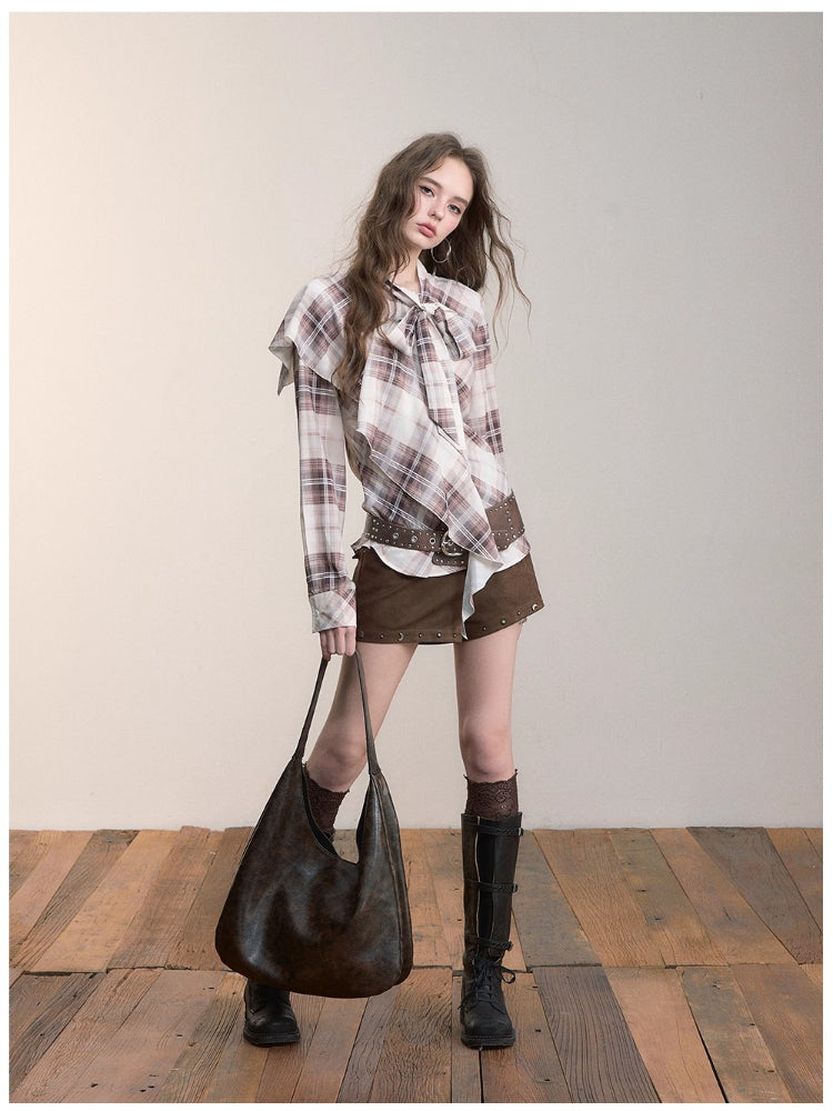 Irregular Rivet Versatile Shorts
