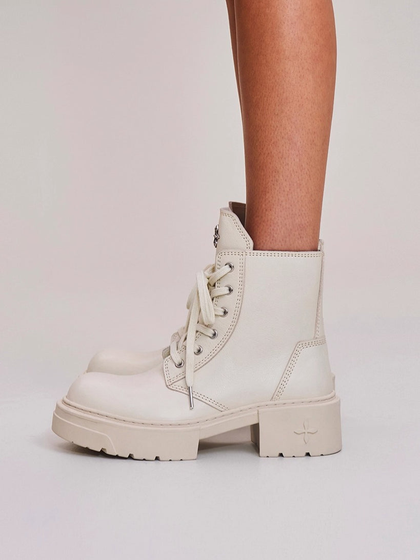 Nomad Leather Biker Boots