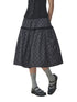 Polka Dot Pocket Loose Midi Skirt - CHINASQUAD