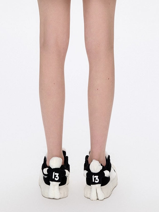 Fur Bear Deconstructed Sneakers