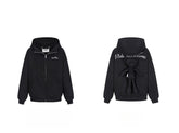 Glitter Zip-Up Hoodie - CHINASQUAD