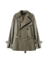 Classic PU Trench Leather Jackets - CHINASQUAD