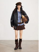 Zipper Moto Leather Jacket - CHINASQUAD