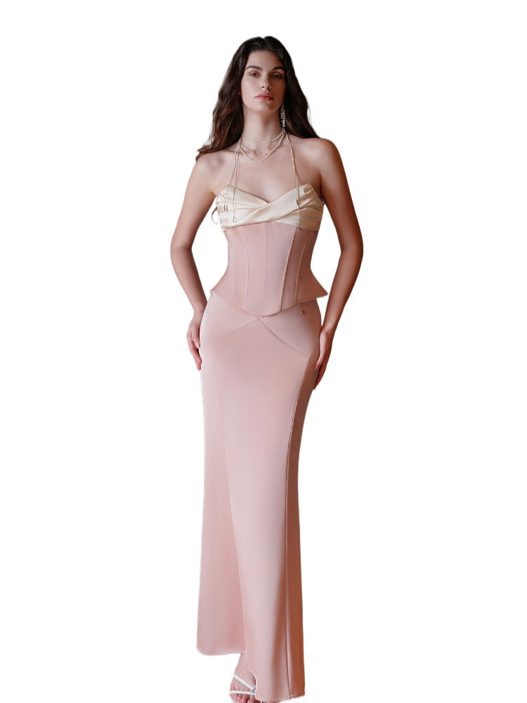 Fitted Mermaid Style Half Skirt & Top Set - CHINASQUAD