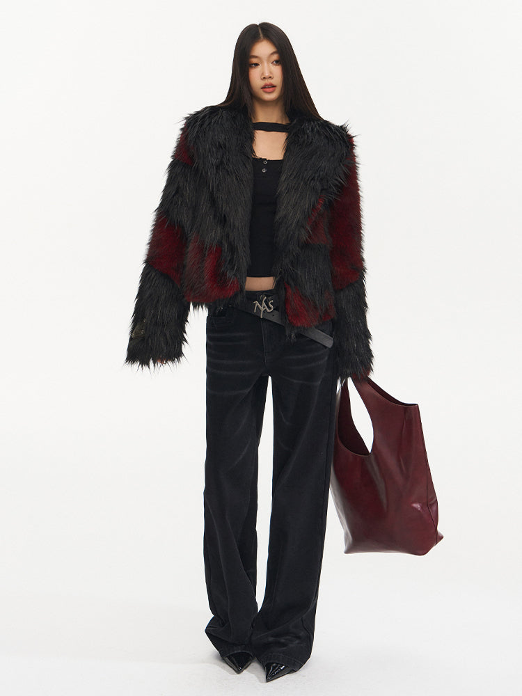 Vintage Low-Waist Loose Straight-Leg Pants - CHINASQUAD