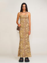 Wildworld Mermaid Knitted Silk Brace Dress - CHINASQUAD