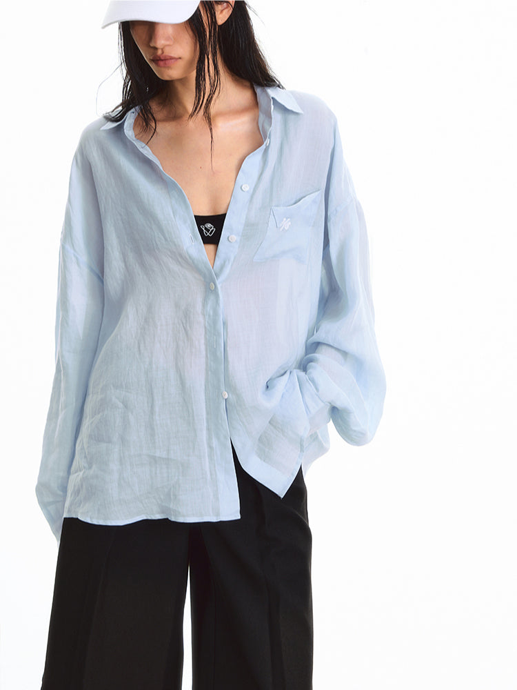 Casual Lightweight Long Sleeve Shirt - CHINASQUAD