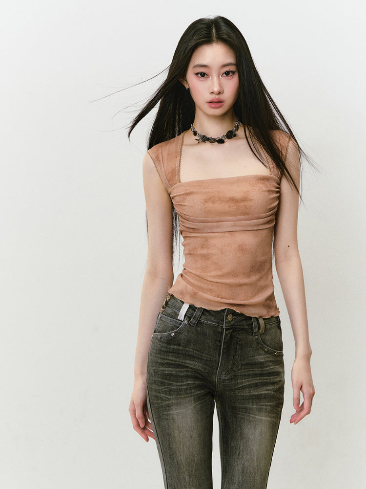 Stretch Mesh T-shirt - CHINASQUAD