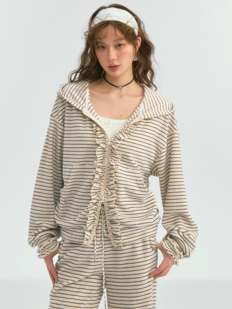 Soft Striped Hoodie / Casual Pants / Long Sleeve T-shirt - CHINASQUAD