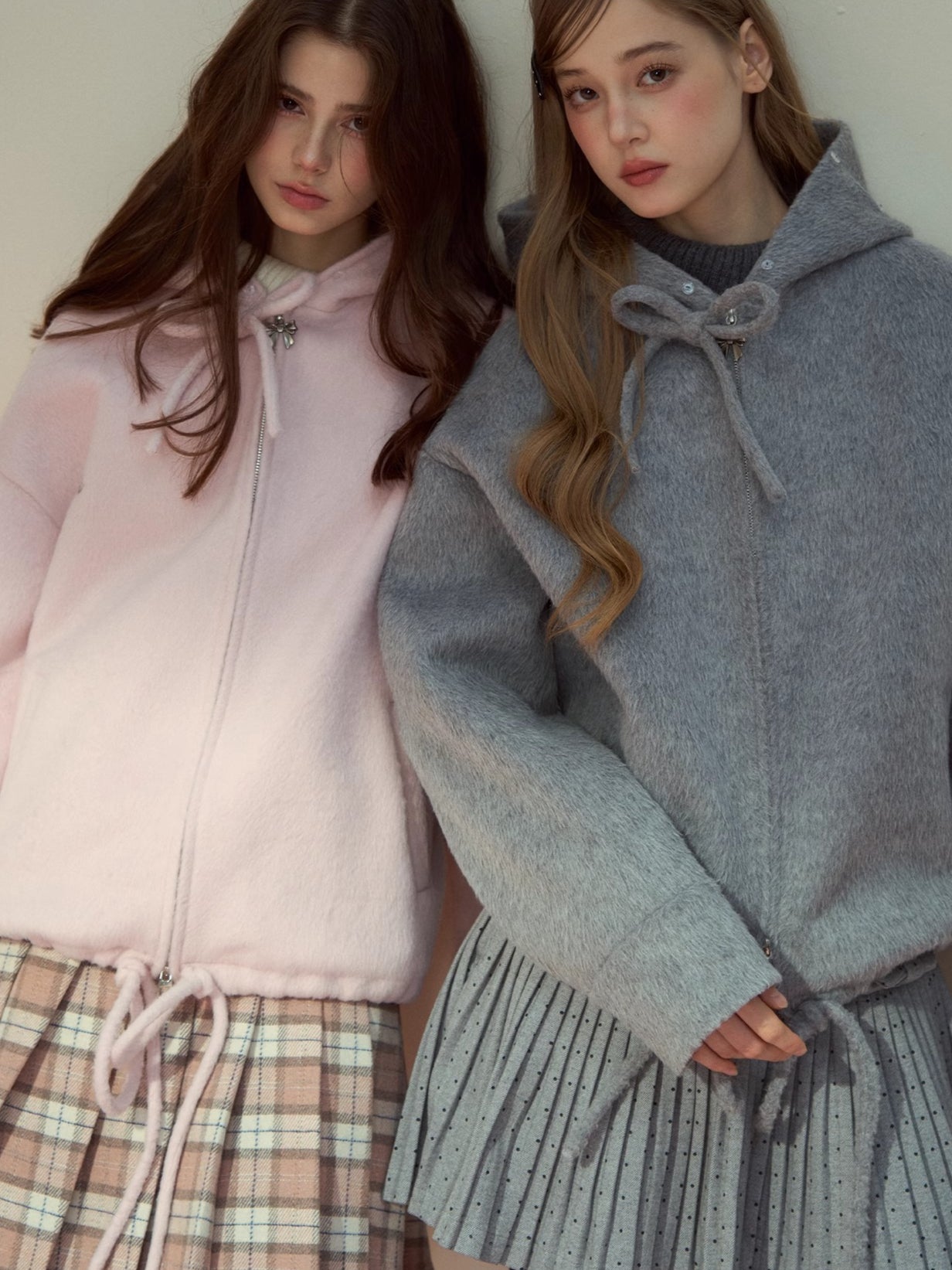 Rose Hooded Wool-Blend Jacket - CHINASQUAD