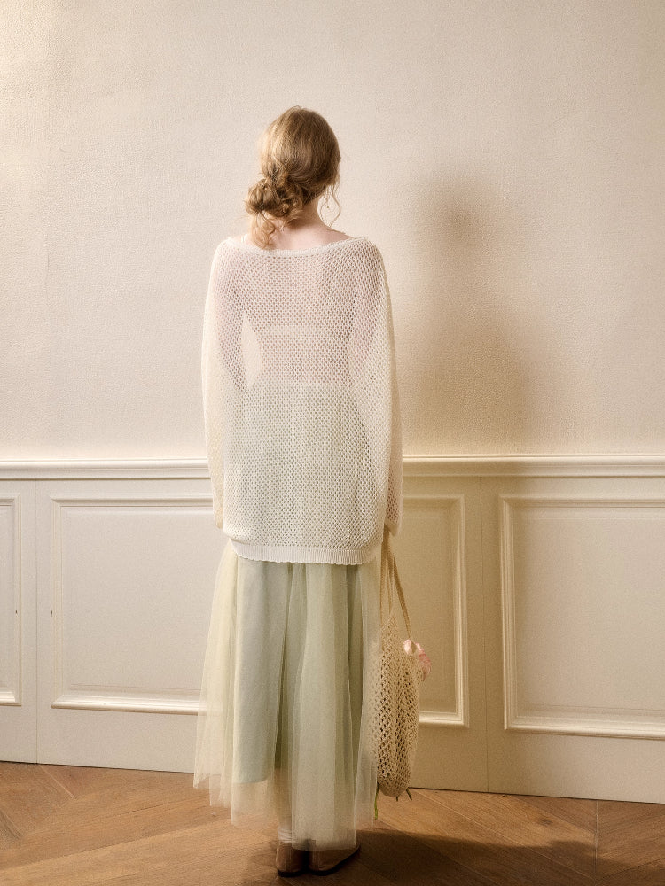 Cool Ice Silk Retro Knit Top - CHINASQUAD