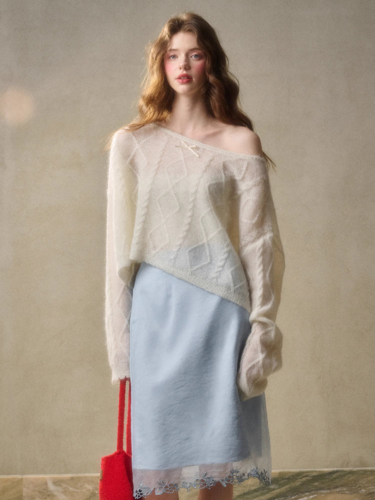 Flower Fairy Embroidered Skirt - CHINASQUAD