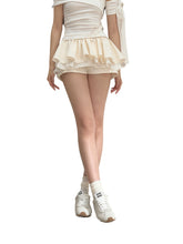 Black and White 3D A-Line Skirt - CHINASQUAD