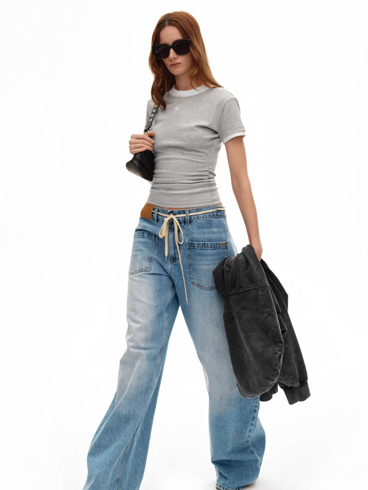 Classic Crest Layered Contrast Tee