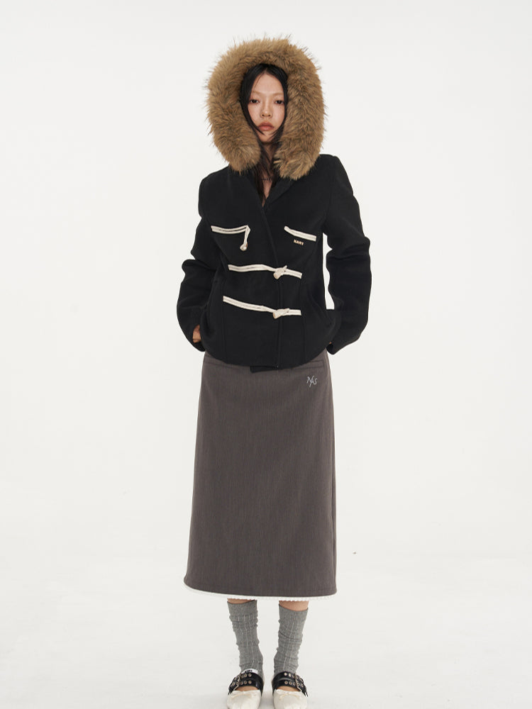 Smart Grey Pencil Skirt - CHINASQUAD