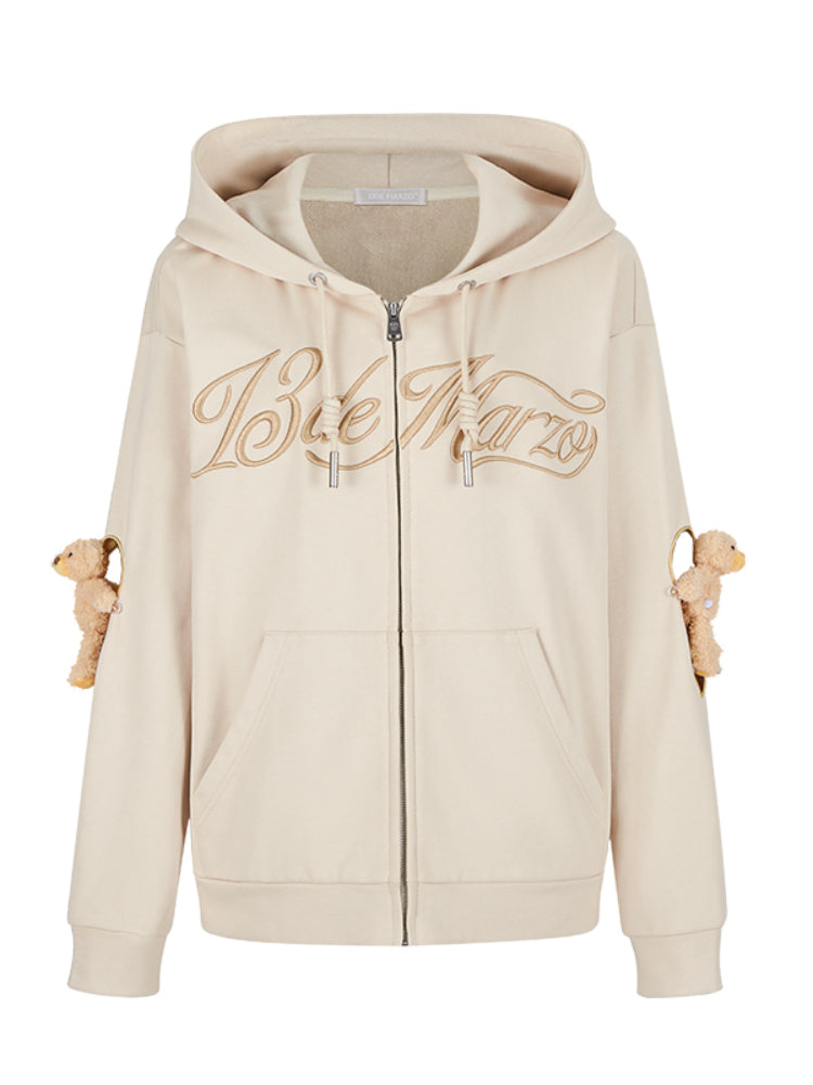 Heart Cutout Hoodie Jacket - CHINASQUAD