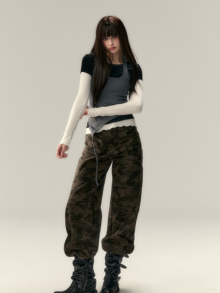 Embroidered Letter Short-Sleeve T-shirt - CHINASQUAD