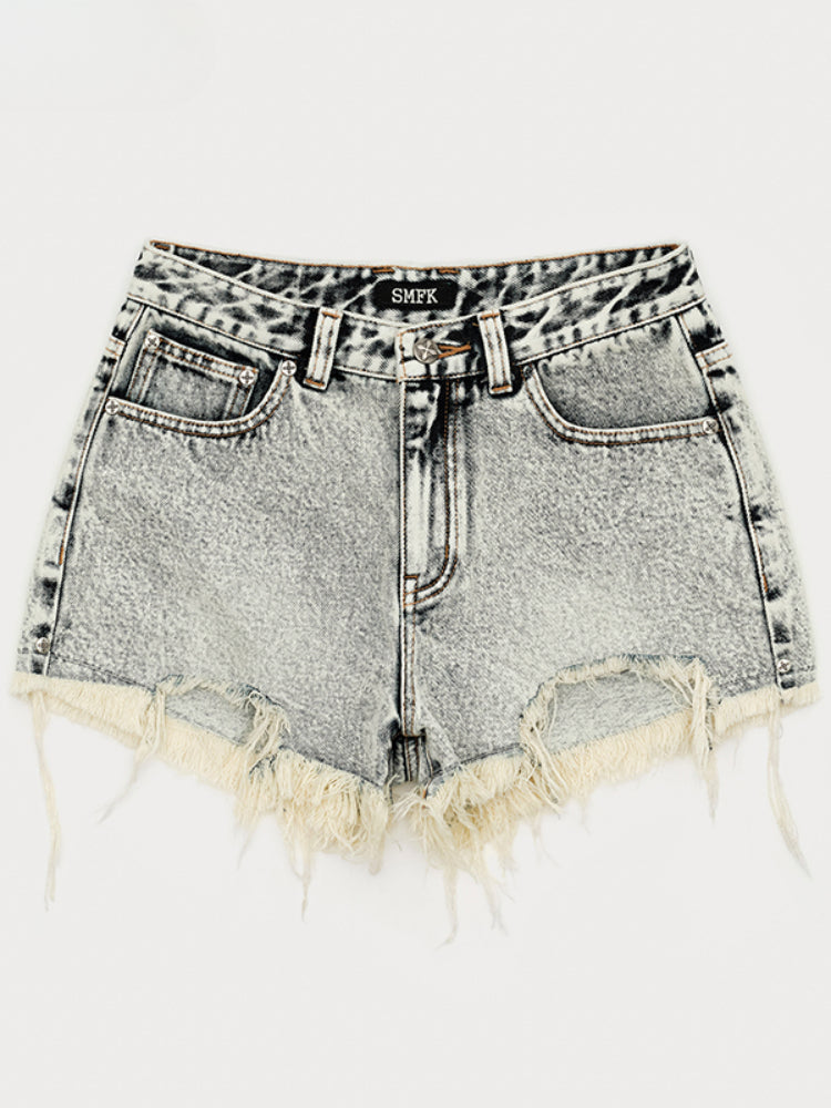 Spring/Summer New - Arrival Loose - Fit Denim Shorts - CHINASQUAD