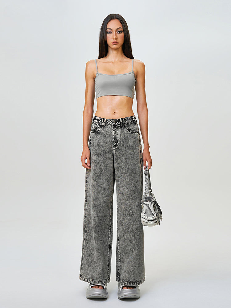 Compass Wild Classic Wide-Leg Jeans Stella - CHINASQUAD